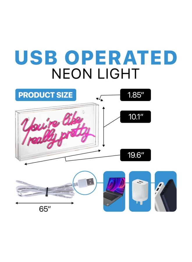 Trinx Franes 10.1'' Novelty And Humor Themed Led Neon Sign  - Image 3
