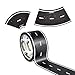 PlayTape Road Tape and Curves for Toy Cars 1 Roll of 60 ft x 2 in Asphalt Road 1 Roll of 36 Curves - Image 2