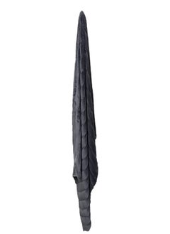 PACHA HOME 2-layer fur shawl 130x170, perfect match for cold days on the couch - color: graphite.  - Image 3