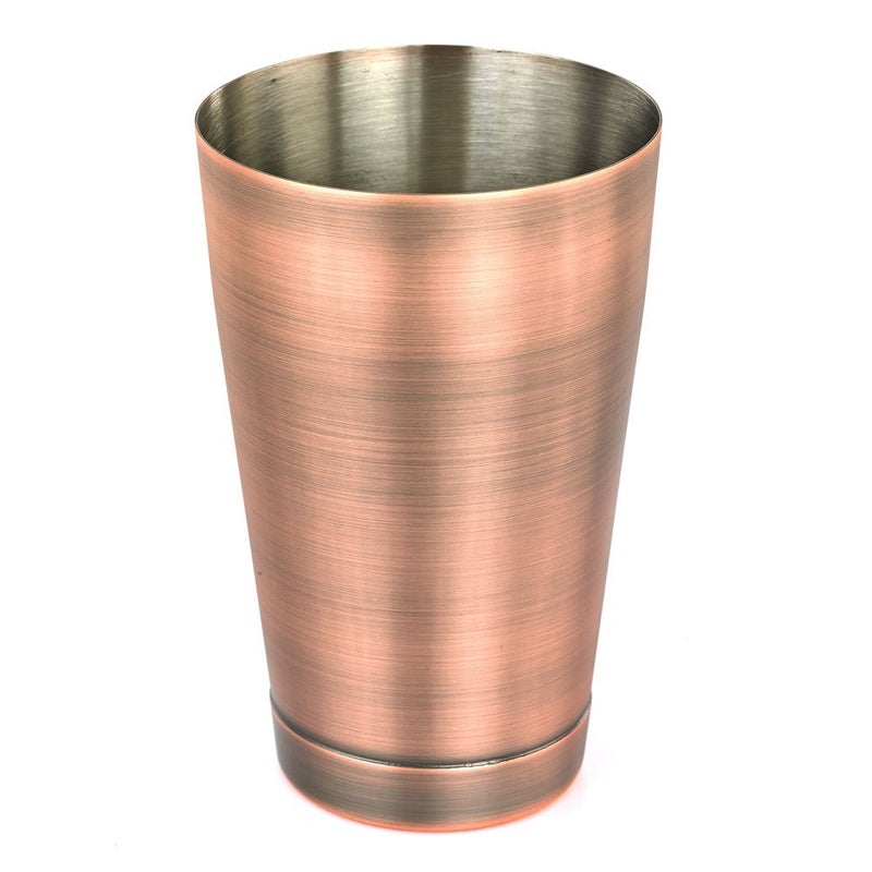 Barfly Cocktail Tin  Small 18 Oz (532 Ml)  Antique Copper - Image 2