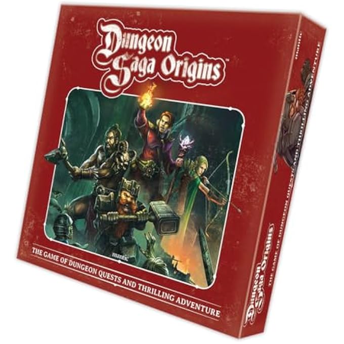 Mantic Dungeon Saga Origins Core Game  Cooperative Fantasy Miniatures Board Game for 15 Players 45 Quests 26 Detailed Miniatures  Epic DungeonCrawling Adventure by Mantic Games - Image 2