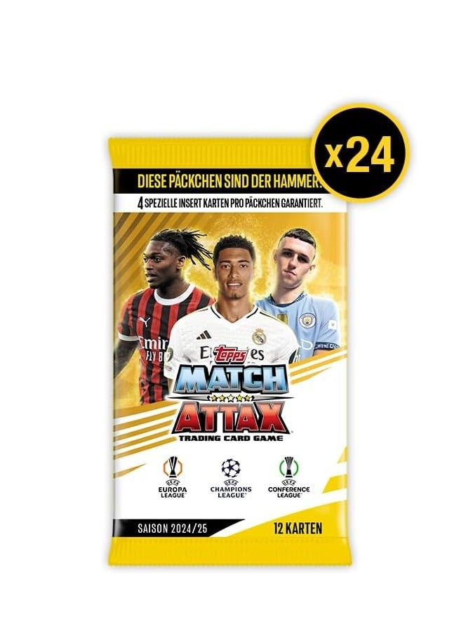 Topps Topps Match Attax 24/25 - Full Box - Contains 24 Packs (288 Cards) Plus Special Hero Packs (1 Guaranteed Per Box)  - Image 2