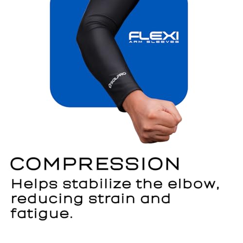 Solpro Flexi Arm Sleeves | Breathable, Sweat Wicking Arm Protection |UV-Protective Sleeves for Riding & Sports (Black) - Image 4