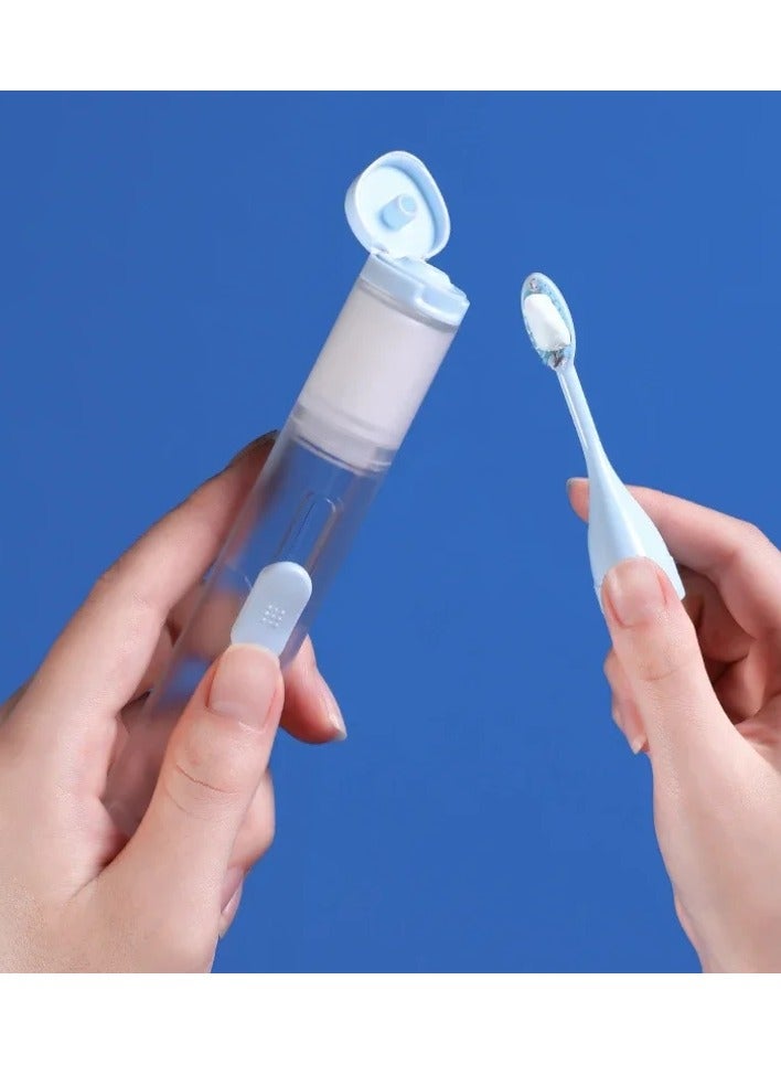 Generic 1PC Travel Portable Folding Toothbrush Travel Super Soft Bristle Toothbrush Set Creative Tooth Clean Tools Can Hold Toothpaste  - Image 1