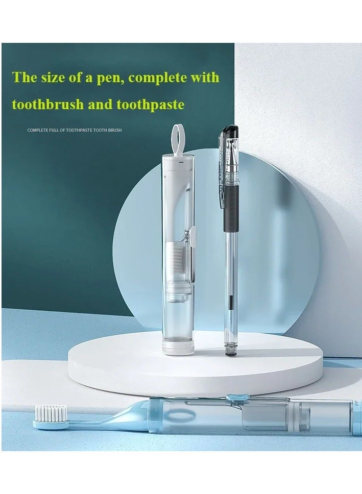 Generic 1PC Travel Portable Folding Toothbrush Travel Super Soft Bristle Toothbrush Set Creative Tooth Clean Tools Can Hold Toothpaste  - Image 2
