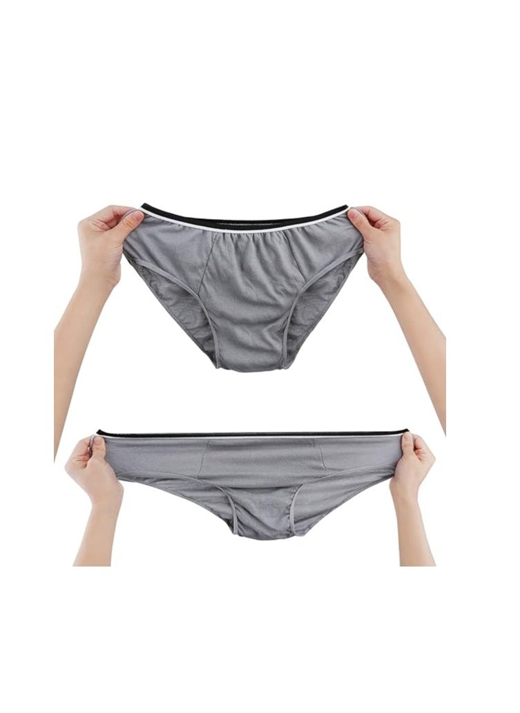 Excefore - 20 Packs Mens Cotton Disposable Underwear Panties Portable Briefs for Travel Fitness Hotel Spa Hospital Stays (XXL) - Image 1