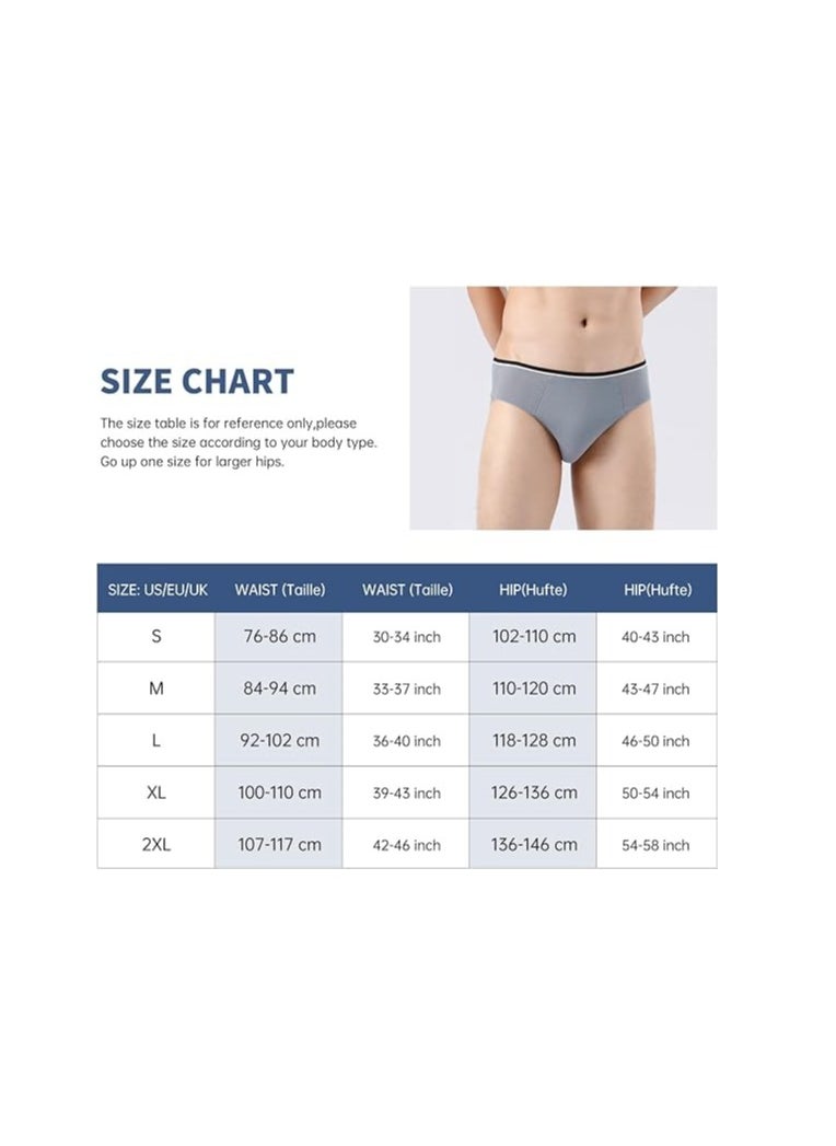 Excefore - 20 Packs Mens Cotton Disposable Underwear Panties Portable Briefs for Travel Fitness Hotel Spa Hospital Stays (XXL) - Image 1
