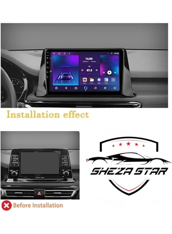 SHEZA STAR Android Car Stereo for Kia Seltos SP2 2019-2024 2GB RAM 32GB ROM Support Carplay, M-Link Wi-Fi BT, Radio GPS, 10 Inch IPS Touch Screen with AHD Camera Included  - Image 2