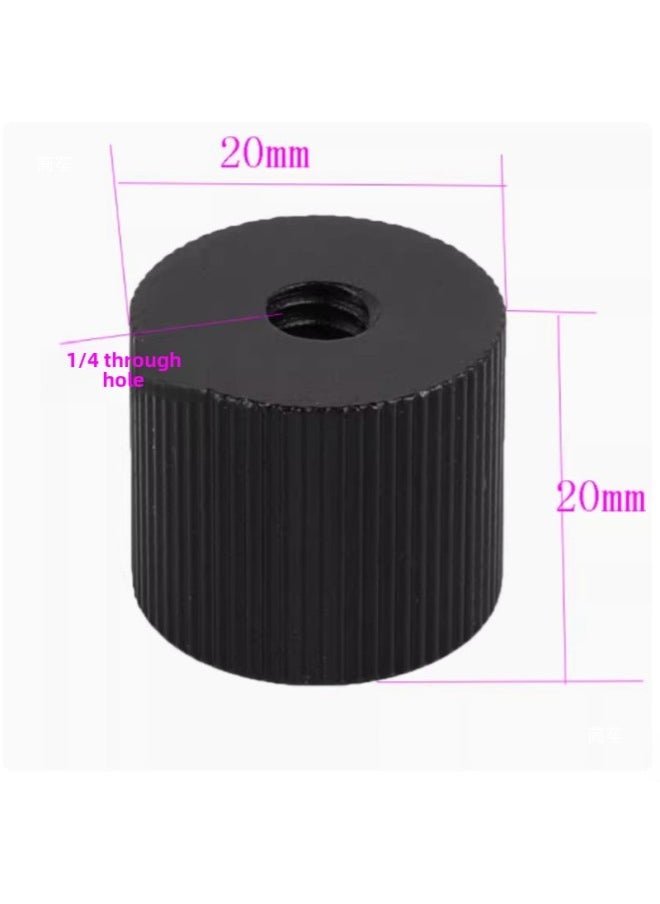 Generic PTZ Base Conversion Screw 1/4 Interchange 3/8 Tripod Foot Nail Camera Quick Mount Plate Screw Lamp Frame Conversion-Body Color:1/4 Single Layer Screws  - Image 3