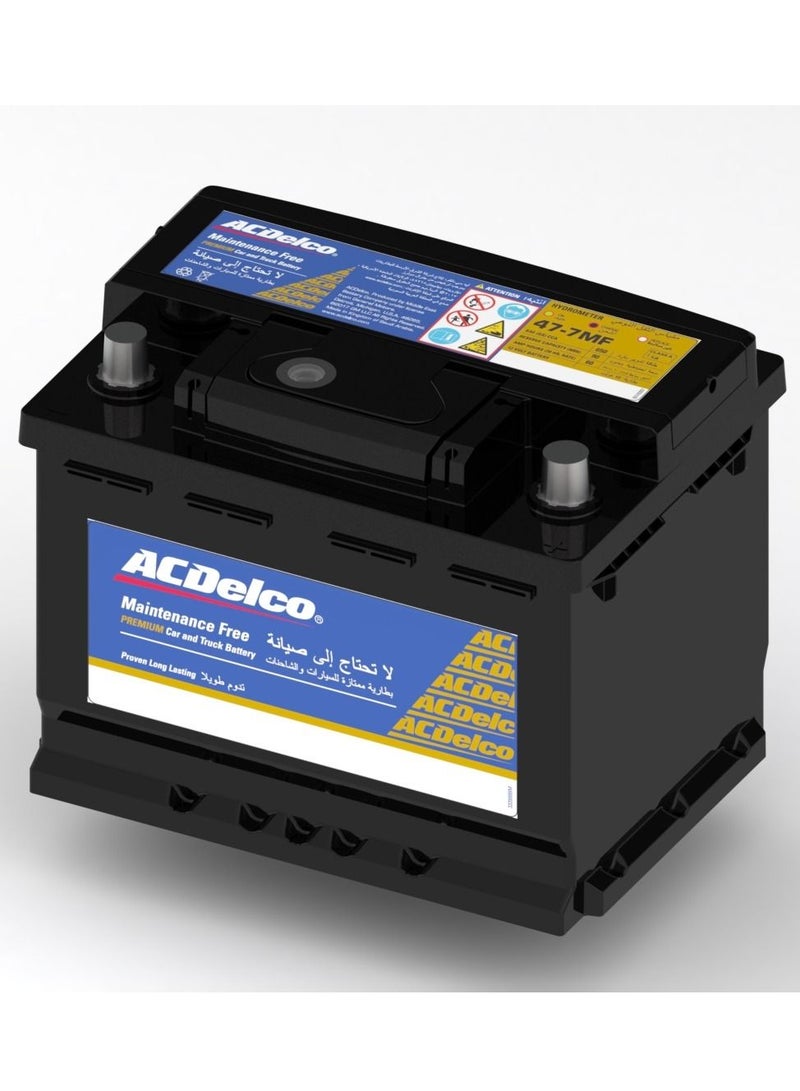 ACDelco AC Delco Car Battery 47-7MF  | 12V/ 60 AH