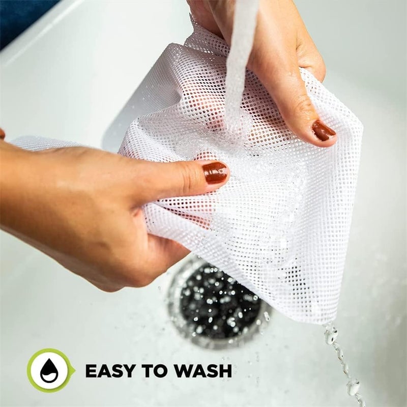 Luckam Silicone Dehydrator Sheets, 8 Pack Premium Non Stick Silicone Mesh for Fruit Dehydrator, Dehydrator Tray Liner Reusable, Dehydrator Accessories, White, 40 x 43 cm - Image 3