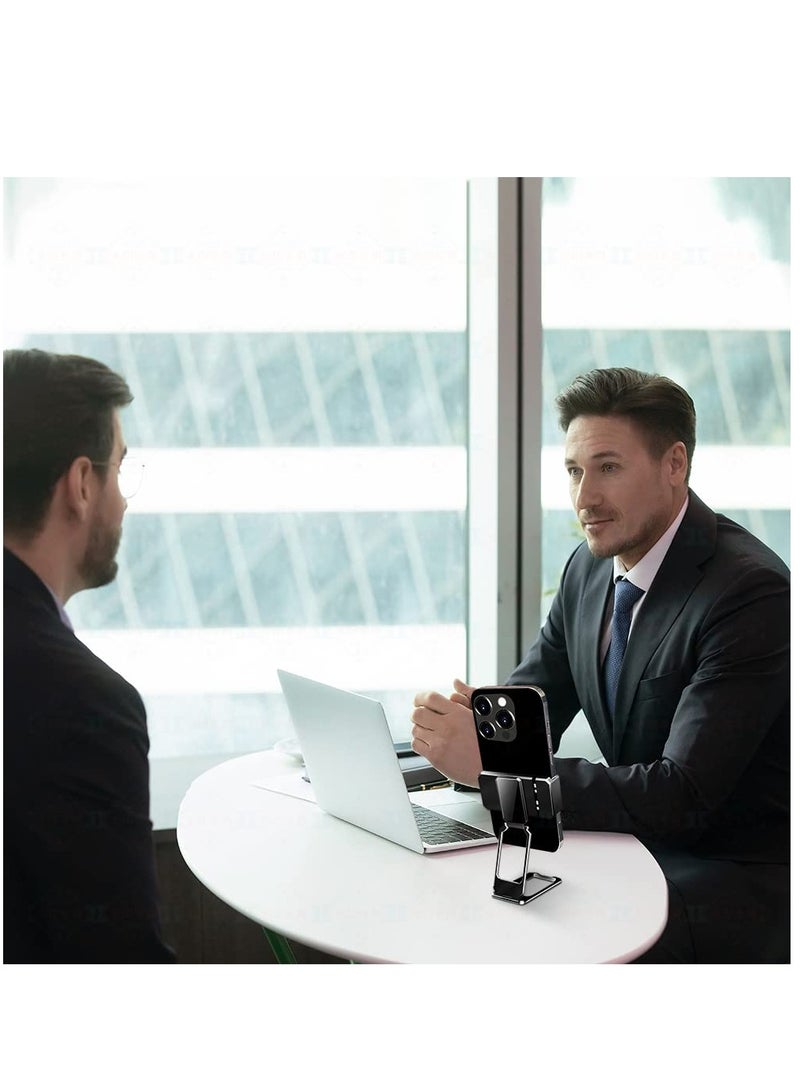 2-in-1 Phone Ring Holder and Kickstand, Universal Grip for iPhone and Samsung, Black Color - Image 5