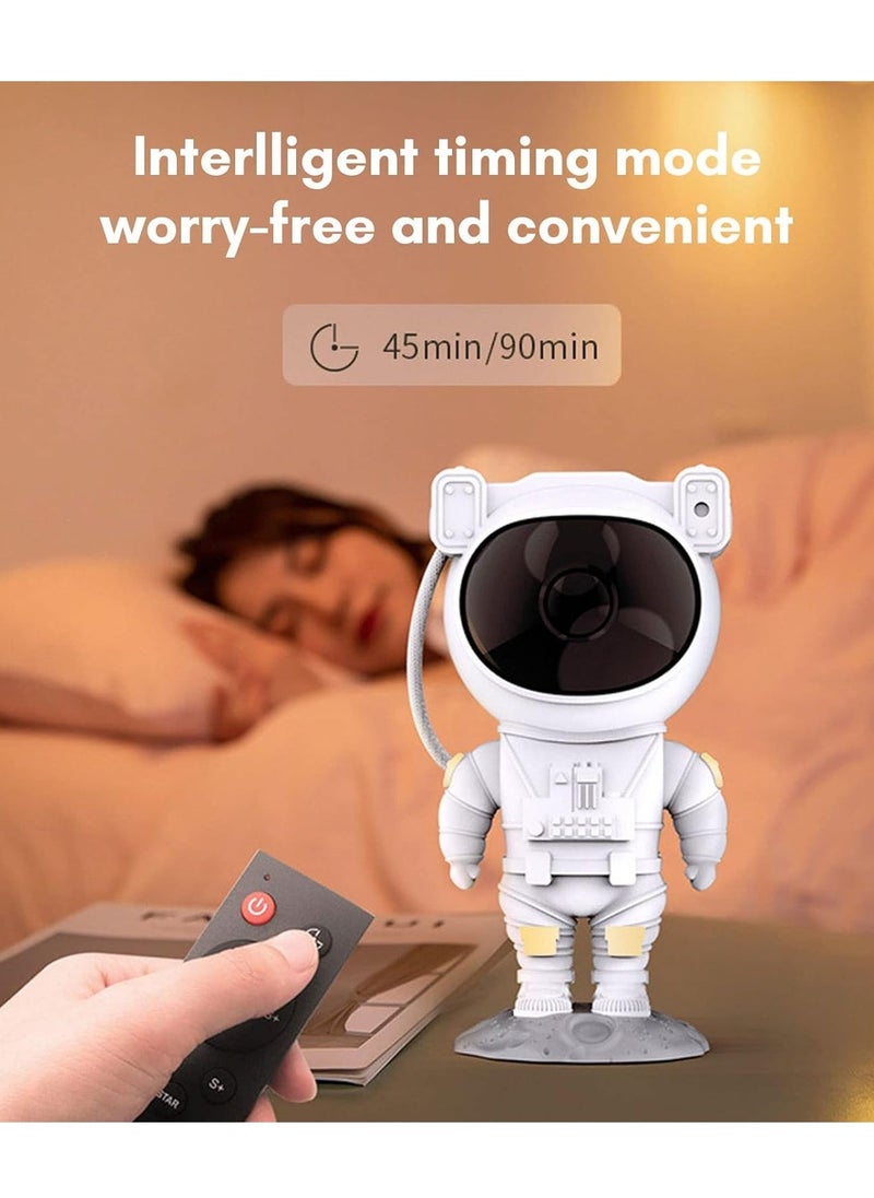 ELTRAZONE Astronaut Star Projector Night Lights, Kids Room Decor Aesthetic,Astronaut Nebula Galaxy Projector Night Light,Remote Control Timing and 360°Rotation Magnetic Head,Lights for Bedroom,Gaming Room Decor - Image 5