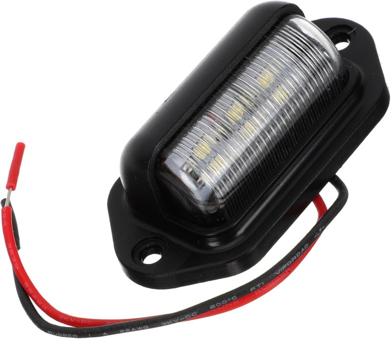 24v Led License Plate Light Trailer Lights for Trucks Rv Van Bus Trailer Mount - Image 1