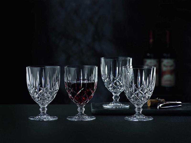 Nachtmann Noblesse Collection Tall Goblet, Set of 4, Made of Crystal Glass, Clear, for Holidays, Parties, Weddings, Water Drinking Glasses, Goblets, Dishwasher Safe, 350 ML (Imported from Germany) - Image 2