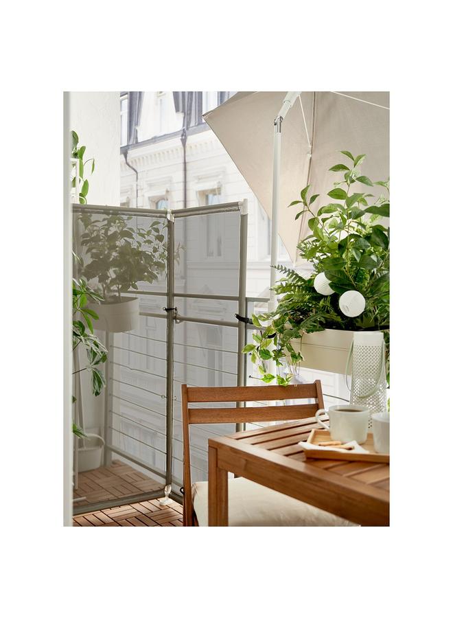 Privacy Screen, Outdoor, Grey, 185X150 Cm - Image 5