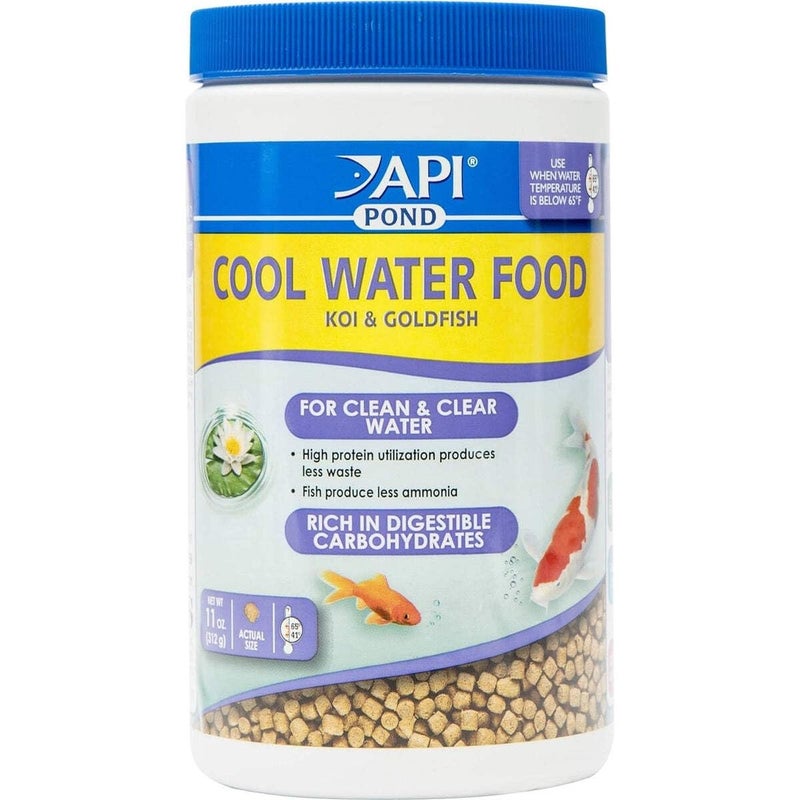 API POND COOL WATER FOOD Pond Fish Food 11-Ounce Container - Image 2