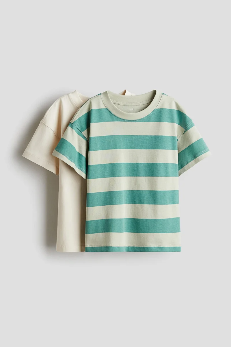 H&M 2-pack oversized T-shirts