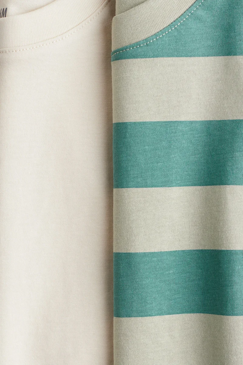 H&M 2-pack oversized T-shirts