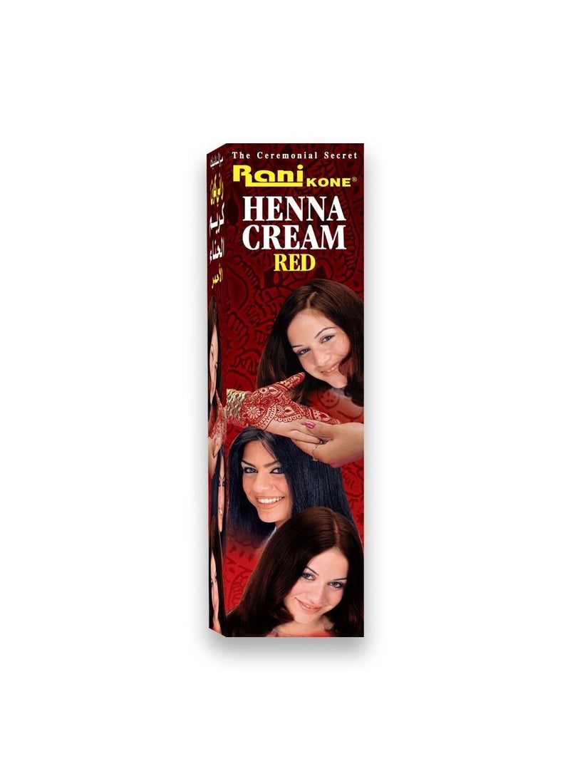Rani Kone كريم الحناء الأحمر عبوة من قطعة واحدة 