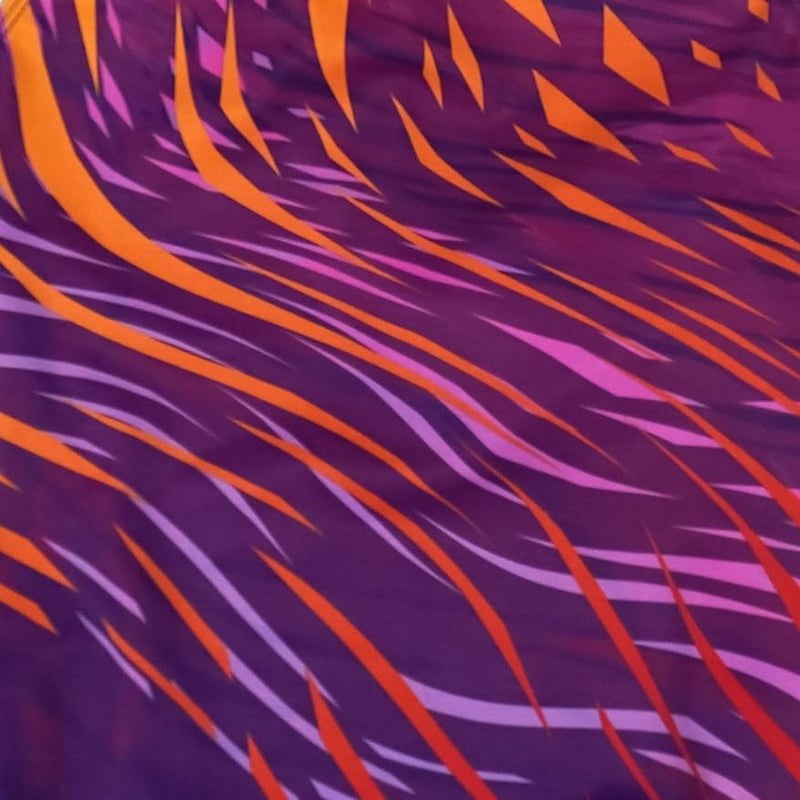 GK Girls Gymnastics Leotard | Pink and Purple Sassy Safari Gym Leo for Girls (Purple, CL) - Image 4