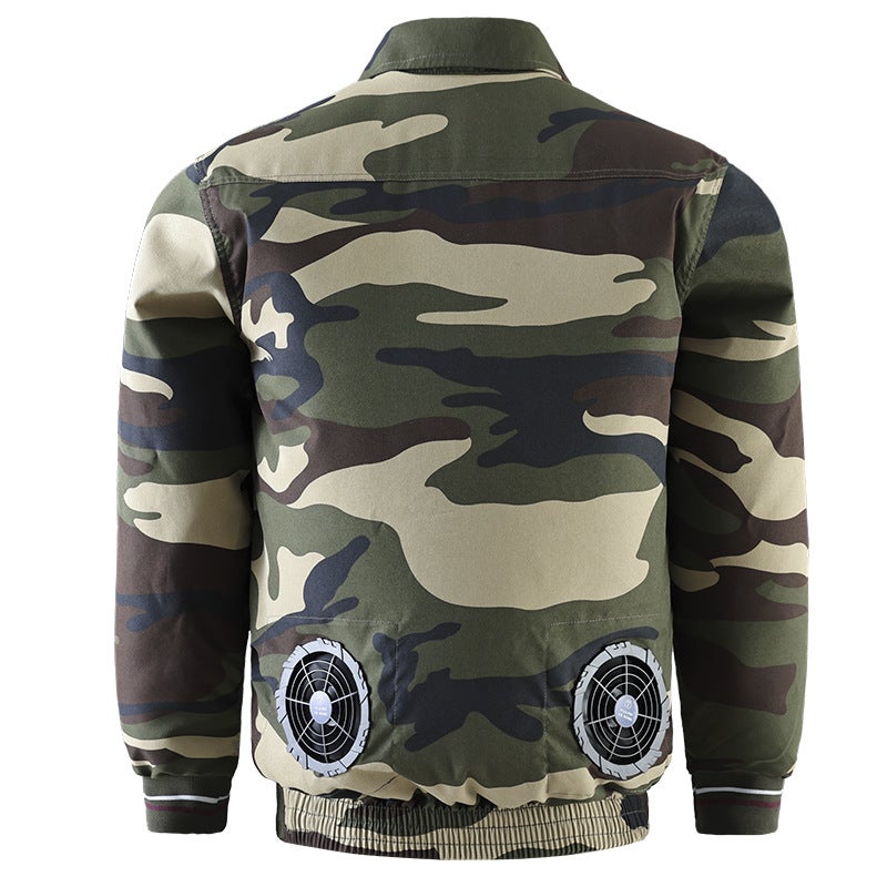 Air-Conditioned Work Jacket with Fan, Unisex - Image 5