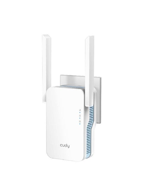 Wi-Fi Range Extender to Extend Wireless Network Range in Homes or Offices – White