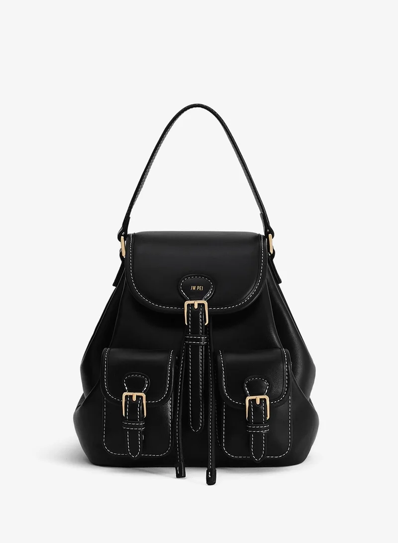 Jw Pei Harper Buckle Pocket Backpack