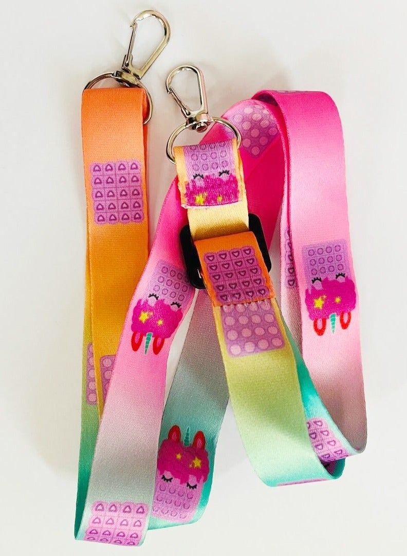 محفظة بوب إت على شكل وحيد القرن لطيفة مضادة للتوتر للبالغين والأطفال في العطلات من السيليكون هدية حقيبة ألعاب كروس للأطفال - Image 4