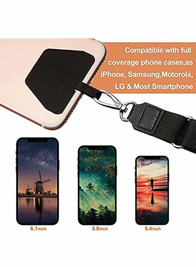 Y&D 3 Pcs Universal Phone Lanyards, Adjustable Neck Strap with Pads Compatible Case Key - Image 4