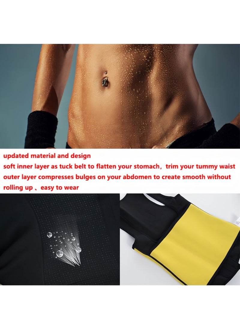 Generic - Adjustable waist trainer for women, slimming belt with belly sauna bandage, waist slimmer with belly shaping compression belt, corset waist trainer L - Image 1