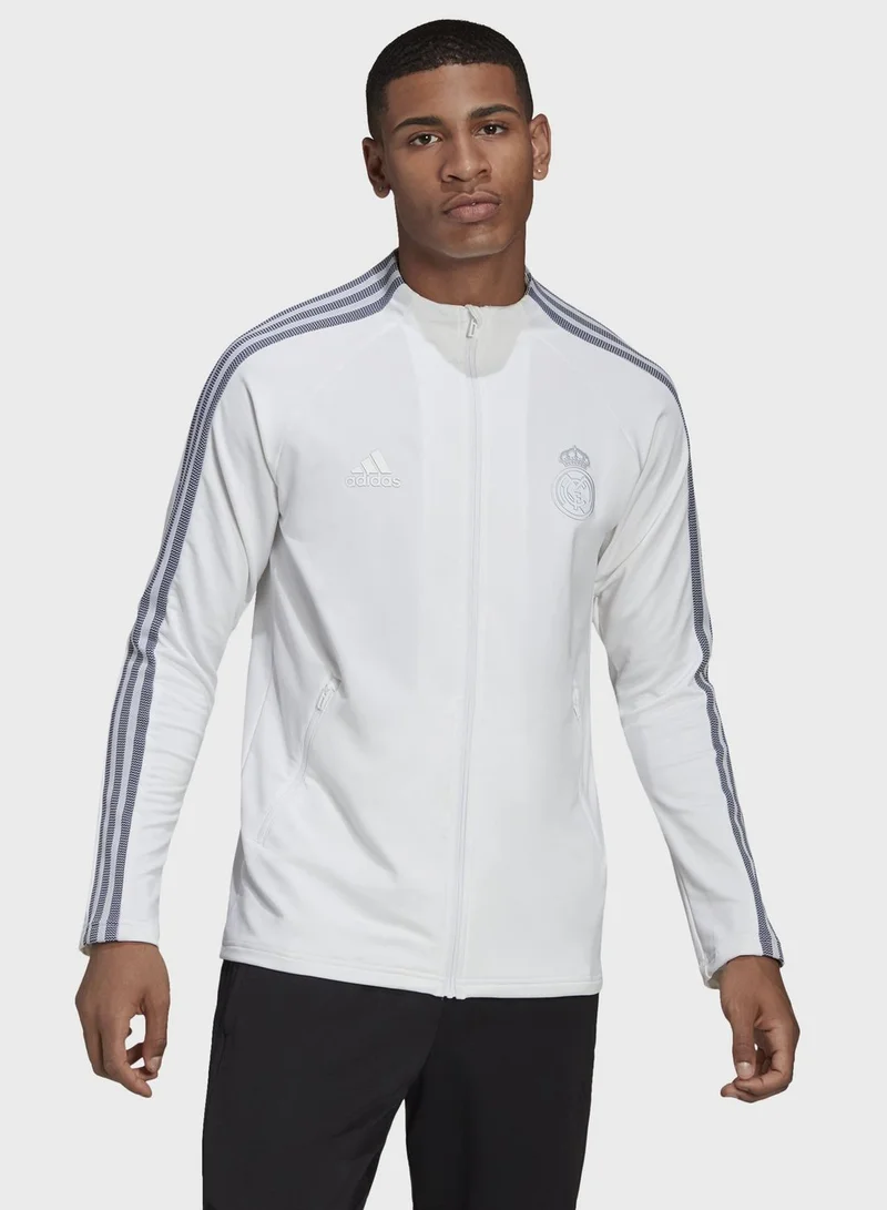 Adidas Real Madrid Anthem Track Jacket