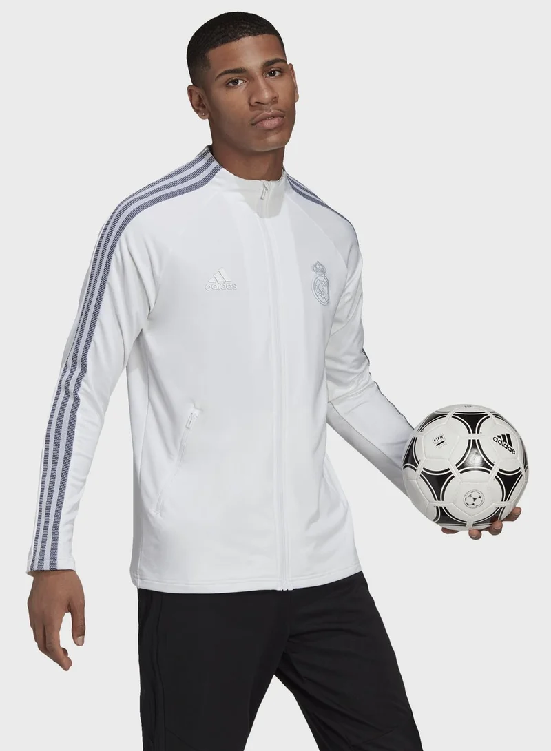 Adidas Real Madrid Anthem Track Jacket