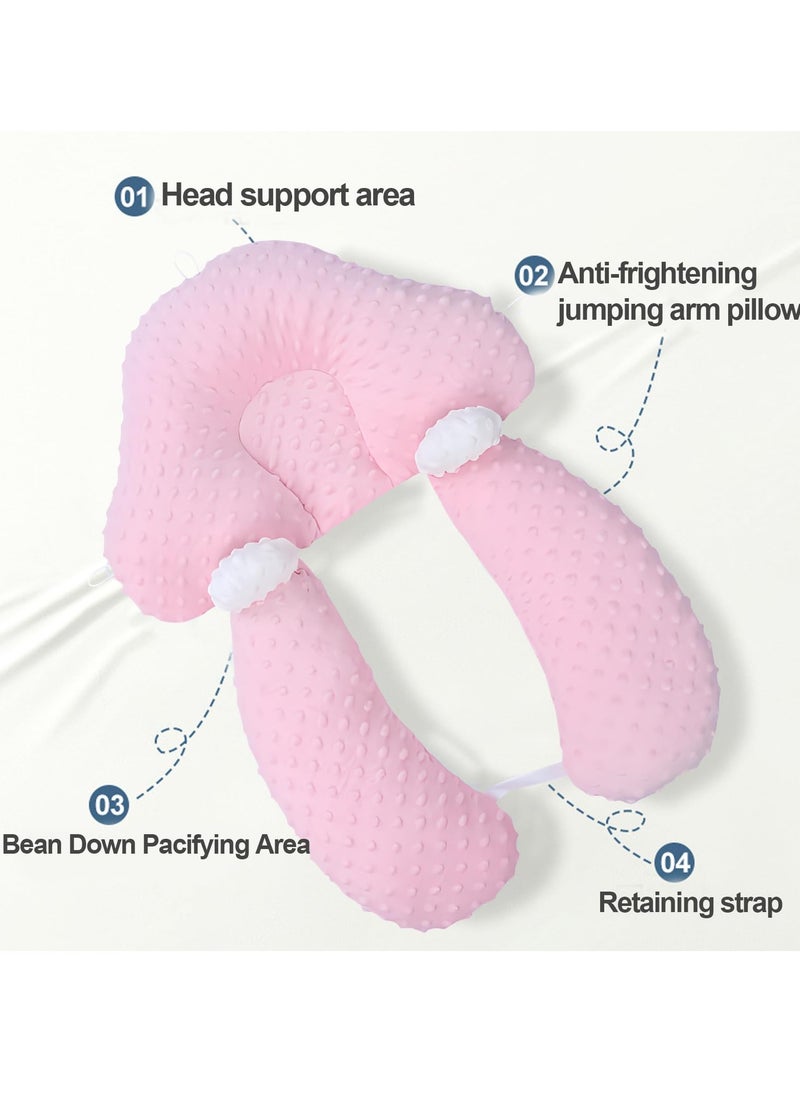 Generic - Baby Head Shaping Pillow Soft And Breathable Anti Startle For Sleeping Adjustable Correcting Head Deviation Detachable For Winter And Summer Dual Use For 0 To 36 Months Infant - Image 1
