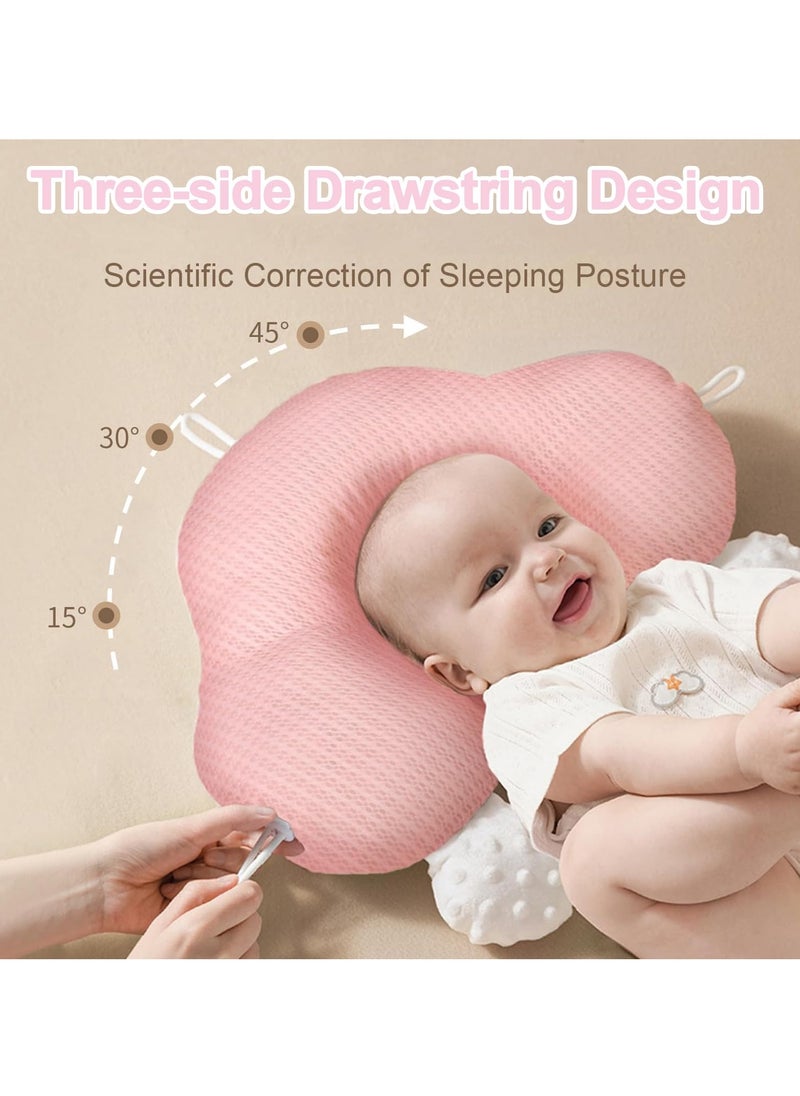 Generic - Baby Head Shaping Pillow Soft And Breathable Anti Startle For Sleeping Adjustable Correcting Head Deviation Detachable For Winter And Summer Dual Use For 0 To 36 Months Infant - Image 1