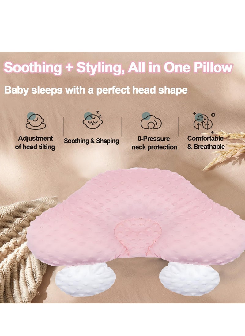 Generic - Baby Head Shaping Pillow Soft And Breathable Anti Startle For Sleeping Adjustable Correcting Head Deviation Detachable For Winter And Summer Dual Use For 0 To 36 Months Infant - Image 1