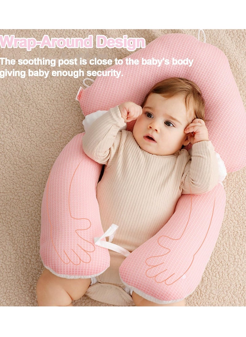 Generic - Baby Head Shaping Pillow Soft And Breathable Anti Startle For Sleeping Adjustable Correcting Head Deviation Detachable For Winter And Summer Dual Use For 0 To 36 Months Infant - Image 1