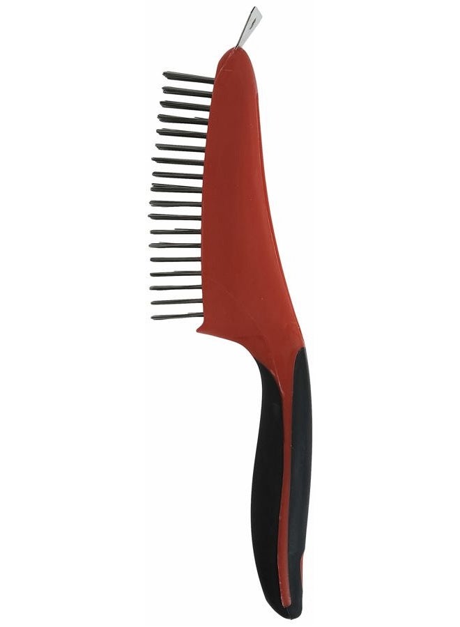 Red Devil 4164 13-Inch Soft Grip Stainless Steel Wire Brush with Scraper - Image 2