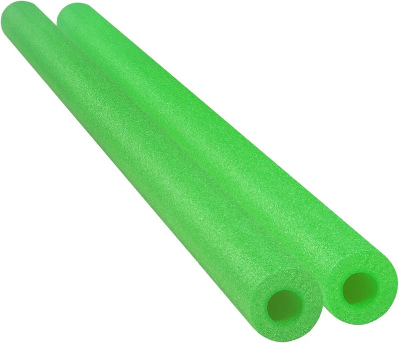 Chochkees Floating Pool Noodles Foam Tube 2-Pack, Thick Hollow Noodles for Floating in The Swimming Pool, 52" Inches Long - Image 1