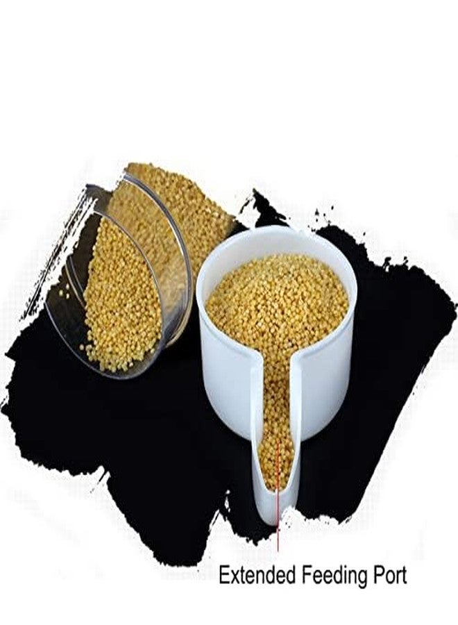 Yamibobo Bird Feeder Water Dispenser, 2PCS, Plastic, Automatic, Suitable for Cage, 200ml - Image 4
