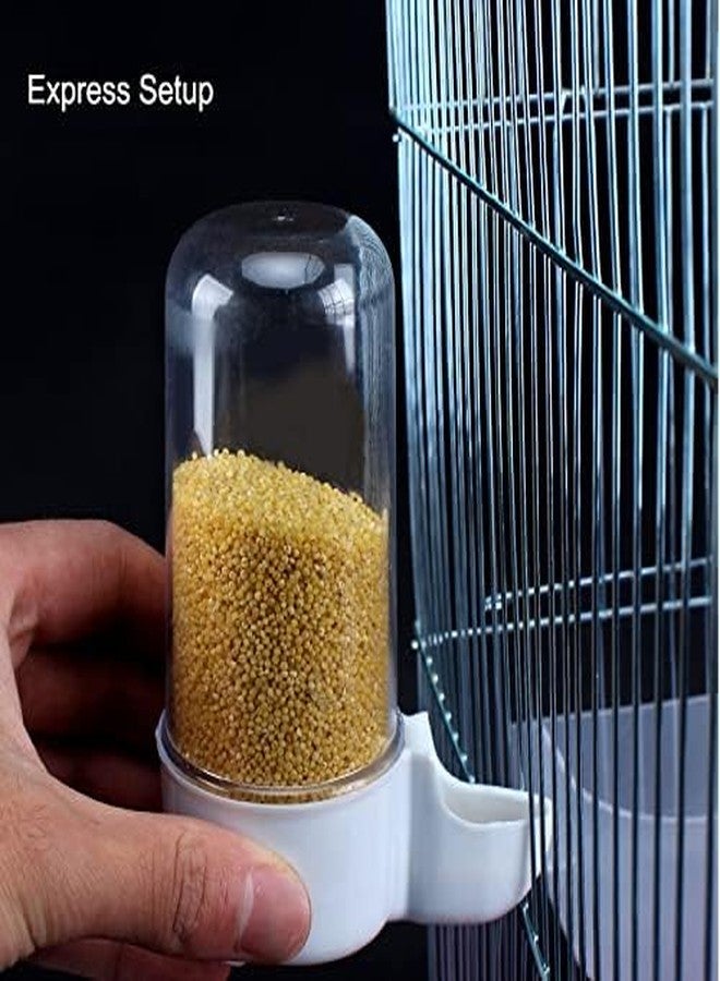 Yamibobo Bird Feeder Water Dispenser, 2PCS, Plastic, Automatic, Suitable for Cage, 200ml - Image 3