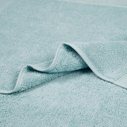 Trident Soft Comfort Air Rich Towels for Bath, 100% Cotton Towel, Super Soft, Highly Absorbent, 3 Pieces Towel Set, 500 GSM - Nile Blue - Image 4