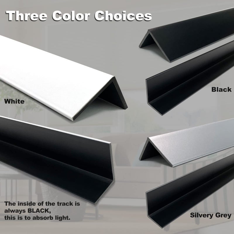 Keego Light Blocking PVC Strips for Window Shades & Blinds by Keego - Image 3