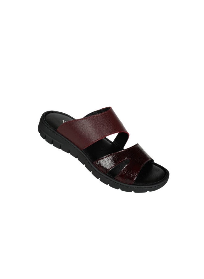 Josef Seibel 071-2238 Josef Seibel Ladies Casual Flat Sandals 93475 Bordo  - Image 1