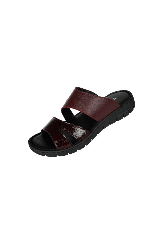 Josef Seibel 071-2238 Josef Seibel Ladies Casual Flat Sandals 93475 Bordo  - Image 3