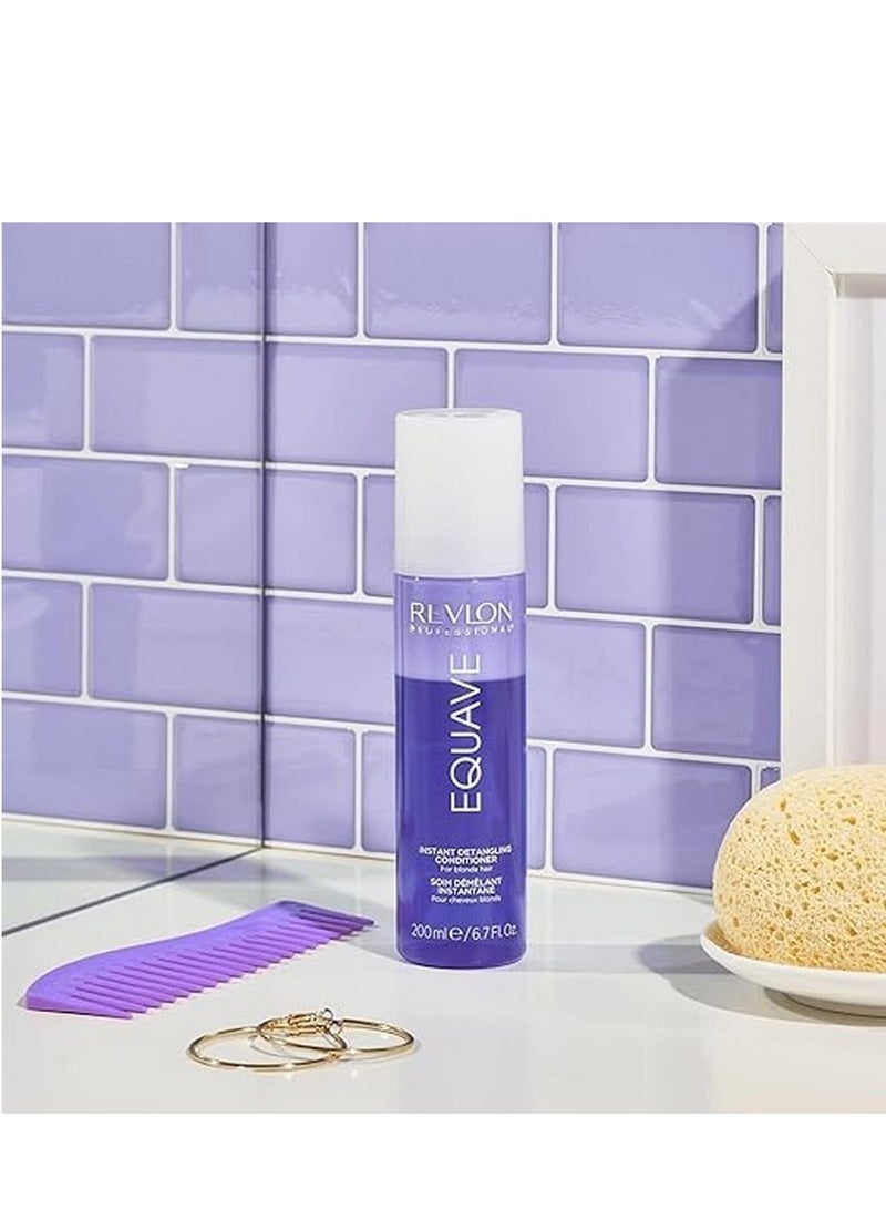 ريفلون بلسم فك تشابك الشعر الأشقر من إكوايف 200 مل - Image 4