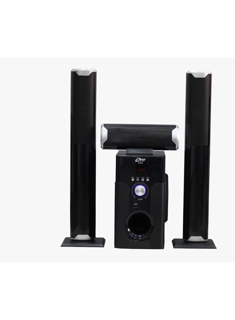 زيرو ZERO مكبر صوت ستيريو ZR-9000 SUB WOOFER6.5 - أسود - Image 1