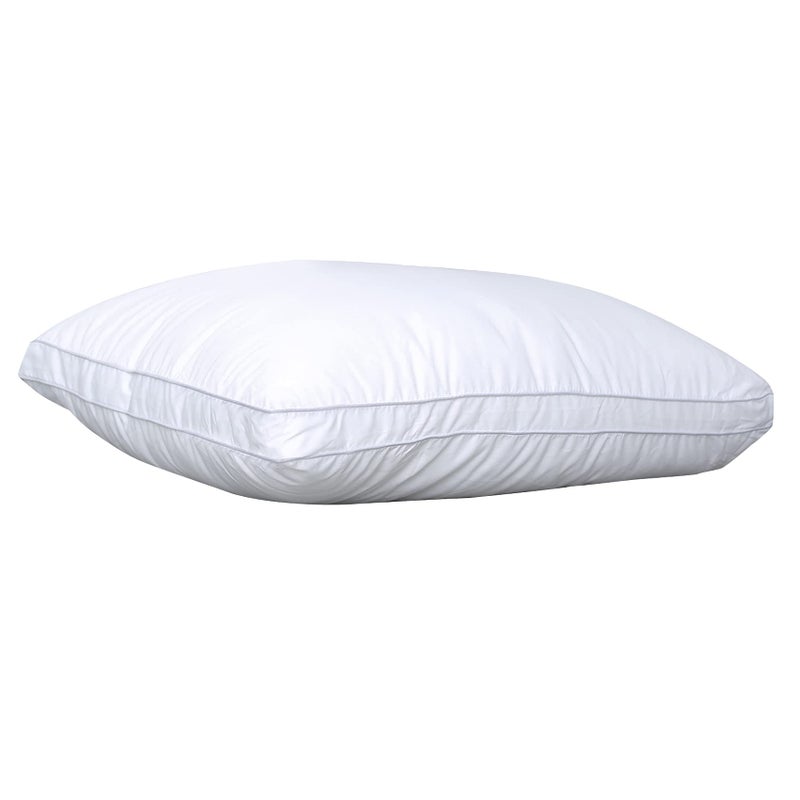 JICUSE Bed Pillows for Sleeping 1 PackQueen SizeLuxury Hotel Collection PillowSoft Fluffy and Great Support Down Alternative FillingGusseted Pillow for Side and Back Sleepers20x30