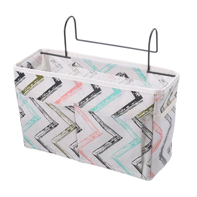 Nordic Creative Fabric Storage Hanging BagUpgraded splash ink pattern Upgraded splash ink pattern