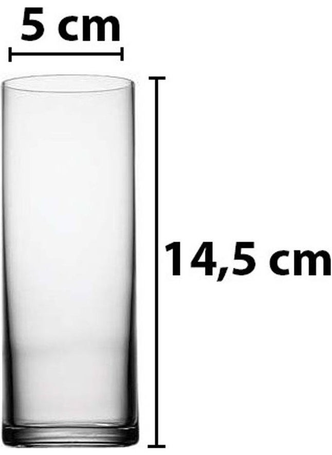 Paşabahçe Nude Crystal Raki Glass F&d 6 Pack Anise 64007 260 cc  - Image 2